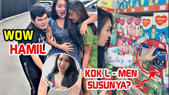 lucinta luna hamil sampai melahirkan gak yaa salfok sama susu ibu hamilnya dokter bilang hati hati