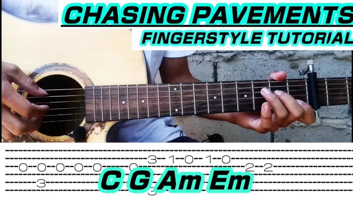 Chasing Pavements | Adele (Guitar Fingerstyle Cover) Tabs