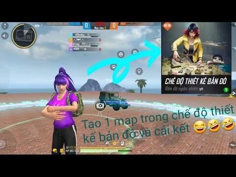 Free Fire || Thử tạo một map trong thiết kế bản đồ để tank bo và cái kết 🤣🤣🤣 || Trùm Bug Game
