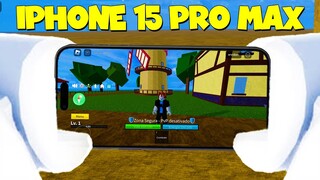 COMPREI UM IPHONE 15 PRO MAX SÓ PARA JOGAR BLOX FRUITS