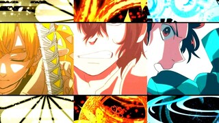 [Demon Slayer 1080p] Seamless Segue, Hype Mix Of These Epic Scenes