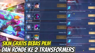 BEBAS PILIH SKIN LIMITED GRATIS ! DAN RONDE KE 2 SKIN TRANSFORMERS 2023