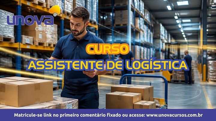 Novo Curso de Assistente de Logística