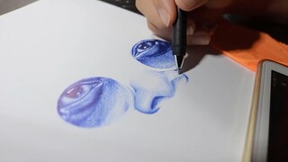 A Challenge Of Drawing Without Sketching ( Drawing Samuel L. Jackson ) Part 1