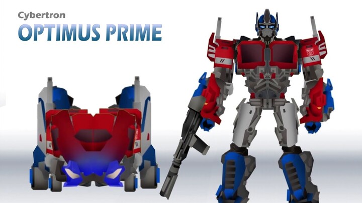 Optimus Prime CYBERTRONIAN form - Short After Effects Transformers Series