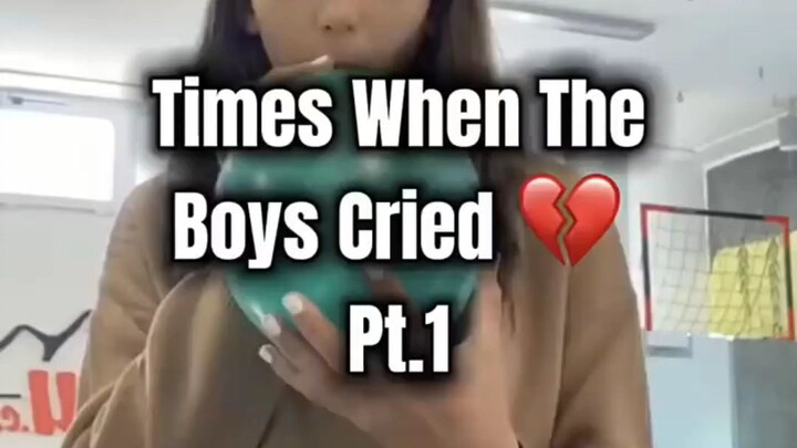 Time When Boys Cried Pt.1