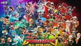 Evolusi Elemental BoBoiBoy Tahap 1 2 3 dan Elemental Fusion