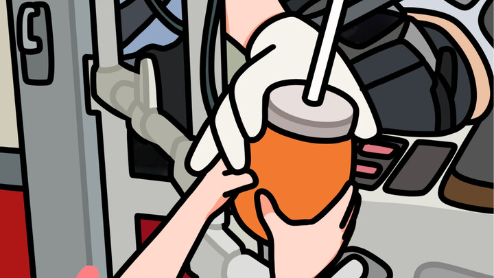 Guru, jangan tertawa lagi, sudah melewati beberapa stasiun nih!