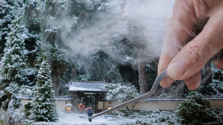 【Tỉ lệ thu nhỏ】Trời quá nóng, tôi đã tạo ra một mùa đông, mời bạn đến chơi tuyết!