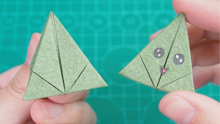 【คลาสพับกระดาษง่ายๆ】เทศกาลตวนอู่มาถึงแล้ว มาแจกพี่น้องทุกคนกับข้าวต้มมัดใบเล็กน่ารักสุดๆ คำเดียวจบ!