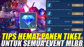 TRIK HEMAT PANEN TIKET TRANSFORMERS, DIJAMIN AUTO PANEN SKIN EPIC! | MOBILE LEGENDS