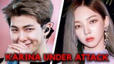 Aespa Karina's face ATTACKED! BTS' RM speaks on fighting depression! Lizzy breaks down LIVE!