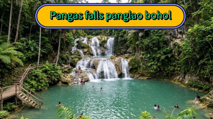 Pangas falls in bilar bohol