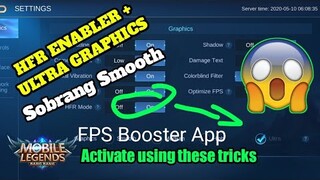 How to enable High Frame Rate & ULTRA settings for Mobile Legends (Smooth Gameplay) - Tagalog