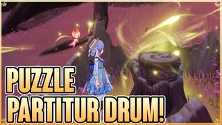 Mainkan Partitur Drum Puzzle 3.6 - Genshin Impact