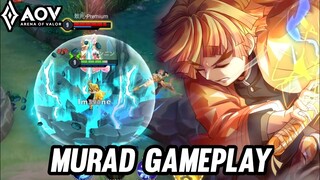 AOV : MURAD GAMEPLAY | ALWAYS OP - ARENA OF VALOR LIÊNQUÂNMOBILE ROV