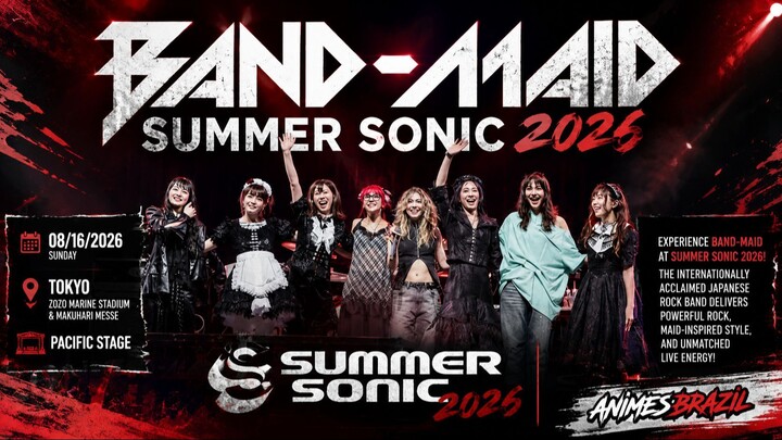 BAND-MAID – SUMMER-SONIC-2026