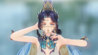 [Onmyoji / Kongque Mingwang MMD] Beautiful bird in a cage "Imperial Girl"