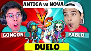 DESAFIO DAS SKINS NOVAS vs ANTIGAS NO STUMBLE GUYS - GonGon VS Pablo