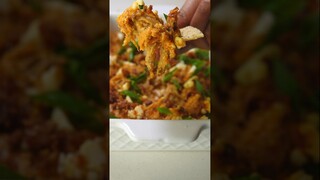 Vegan Chicken Buffalo Dip #veganfood #mushroom #foodie #youtubeshorts #veganrecipes