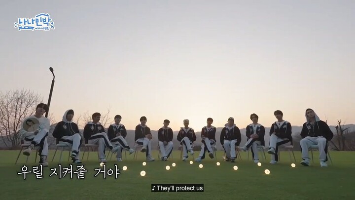 [ENGSUB] EP. 6-2 NANA BNB WITH SEVENTEEN (Relay Drawing)