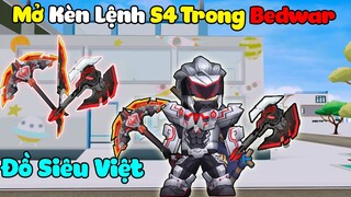 (Blockman GO) VanhMC Mở Khóa Kèn Lệnh Mùa S4 Nhận Set Đồ Siêu Việt Vip Nhất Trong Bedwar