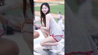 Magnetic 장유진 치어리더 직캠 Jang Yujin cheerleader KT위즈 240609 |4K