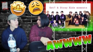 GOT7 & STRAY KIDS MOMENTS | NSD REACTION