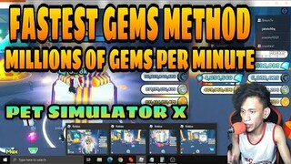 The New OP, Best, Fastest Gems/Diamonds Method In Pet Simulator X | Roblox