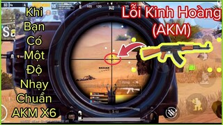 PUBG Mobile _ (AKM X6) Nỗi Khiếp Sợ Của Các Game Thủ - Độ Nhạy Chuẩn AKM 1.6.0