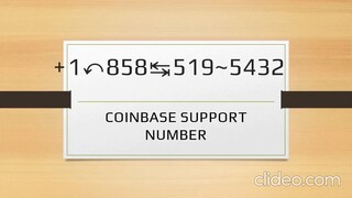 CoINBase Customer Support Number🎗1.+858~+519~#5432)💟Technical&Support