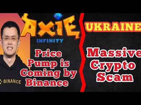 Axie Infinity Latest Update I SLP price will pump I Ukraine - Crypto Scammers