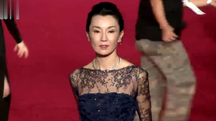 High-quality red carpet competition, I only rely on my works to attract attention.