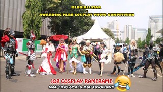 MLBB ALLSTAR-JOB COSPLAY RAMERAME + AWARDING LOMBA COSPLAY PART 1