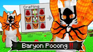 ASTAGA!! MODE BARYON POCONG Jadi KENYATAAN!! Minecraft Naruto Jedy Crystal 𝐄𝐏. 32