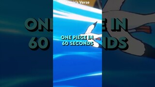 One Piece Explained In 60 Seconds #anime #onepiece #luffy #shorts