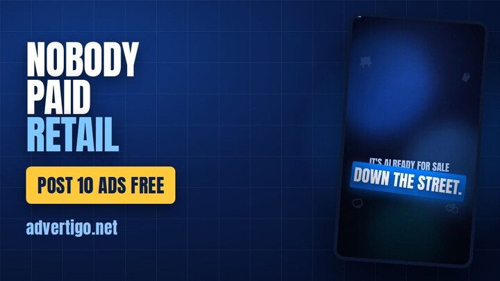 Stop Buying New - Nobody Paid Retail | Advertigo