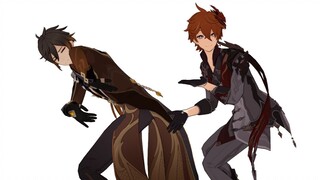 [MMD Genshin Impact] I'll put a sand sculpture here prpr