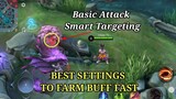 TIPS FOR JUNGLERS BASIC ATTACK SMART TARGETING #MLBB #mlbbmodule101