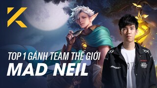 TOP 1 Gánh Team Thế Giới MAD Neil hoá quái vật với con bài Eland'orr