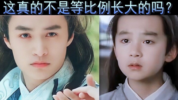 恐怕连亲生的都没这么像吧？这才应该是小男主长大后的样子啊！！