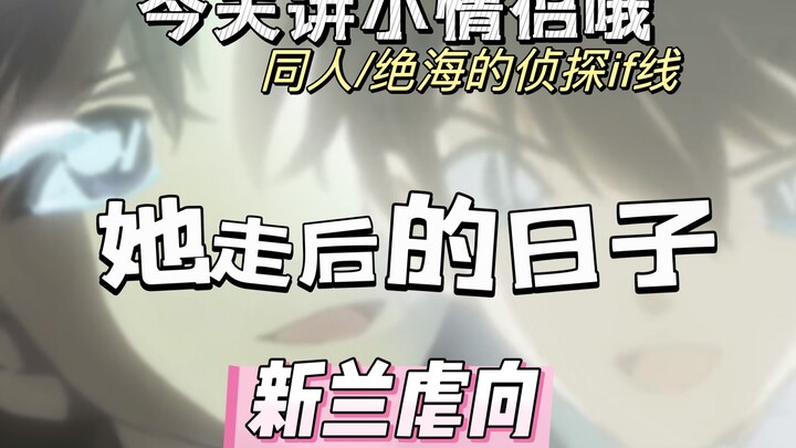 【新兰if】如果小兰真的去世了，新一他会变成什么样呢？移情别恋？颓废不振？找替身？新兰同人《她走后的日子》上
