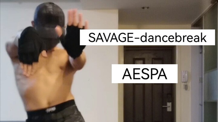 [Lado] AESPA's "SAVAGE" dancebreak clip, hand in a small assignment first ~ report the progress haha
