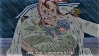 Momen pertama kali Nami, Nojiko & Bellemere bertemu