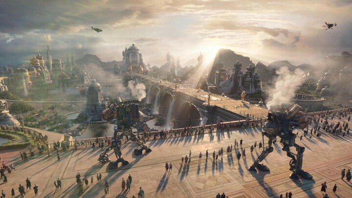 Now this is what you call a Hollywood sci-fi blockbuster! The special effects are grand yet detailed