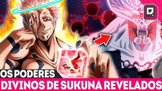 OS PODERES DIVINOS DE SUKUNA - SURGE O ÚNICO A DOMAR MAHORAGA O NOVO PODER QUE SUPERA GOJO