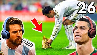 Messi & Ronaldo react to Funny Moments 26!