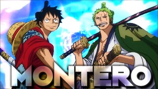 One Piece-"Luffy x Zoro"-[AMV/EDIT]-Montero (Call Me By Your Name) "SCRAP"