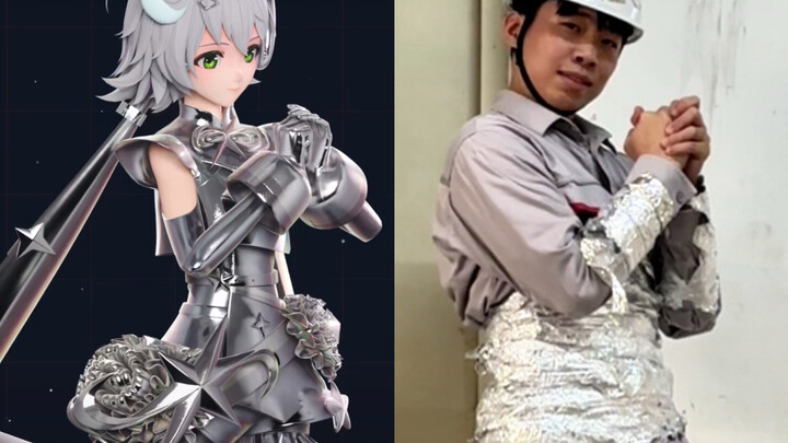 Luo Tianyi, low-cost cosplay