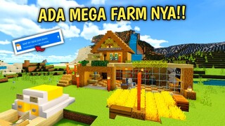 WOWWW!! RUMAH MEDIAVEL INI DALEMNYA ADA MEGA FARM CANGGIH!! - Map Showcase Minecraft #203